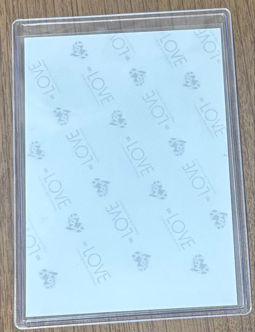 ＝LOVE イコラブ　生写真　野口衣織　木漏れ日メゾフォルテ　チュウ　直筆