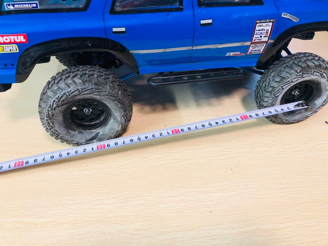 ラジコン　クローラー　　オフロードRCカー 青 17番 DUMBO RCリモコン