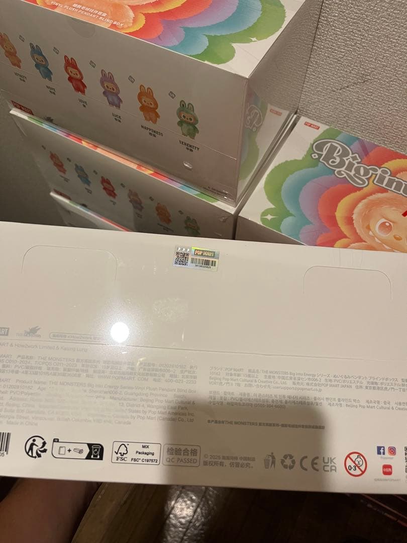 ラブブ Big into Energy ぬいぐるみ アソートボックス 10box