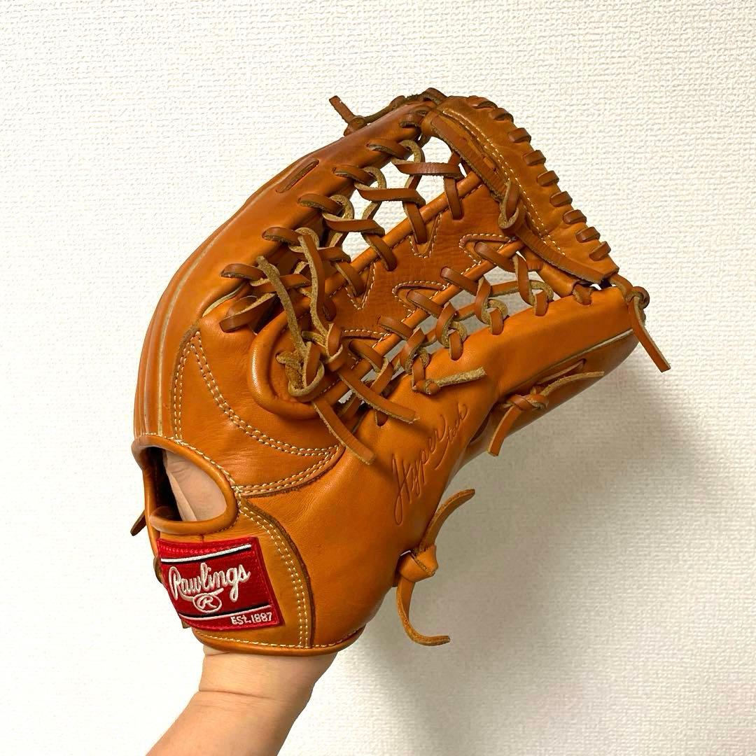 469 ローリングス 型抜群 即戦力 軟式 外野手用グローブ