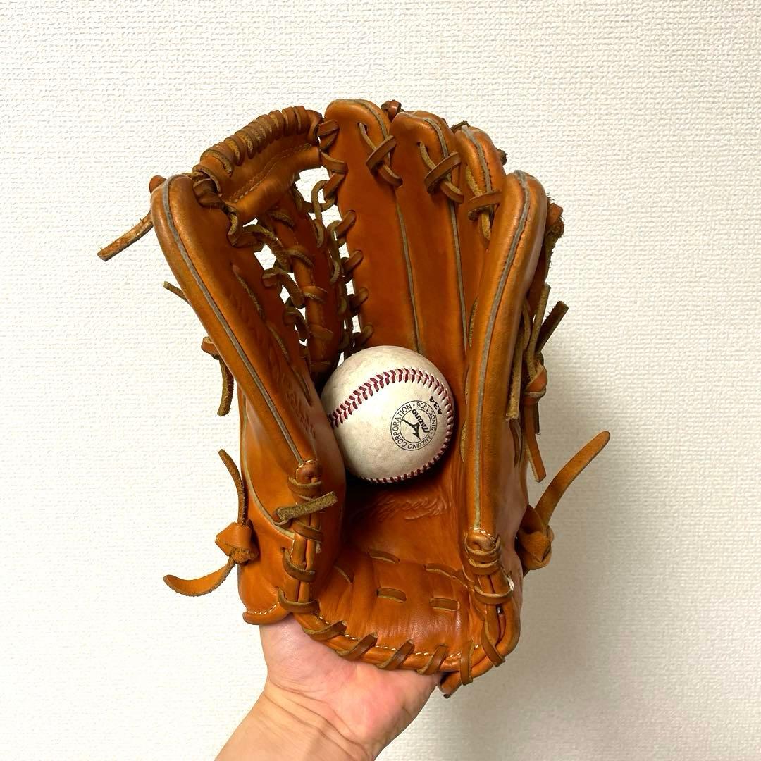 469 ローリングス 型抜群 即戦力 軟式 外野手用グローブ