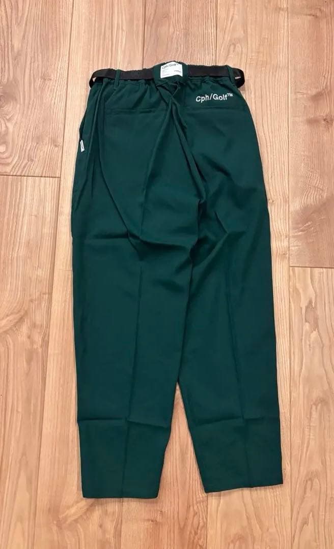 ADJUSTABLE WARM PANTS グリーン　L