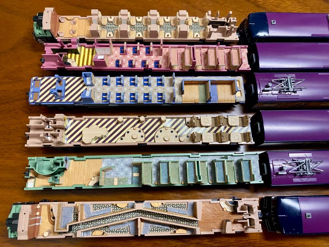 TOMIX 98714 WEST EXPRESS 銀河＋エヌ小屋内装パーツ入