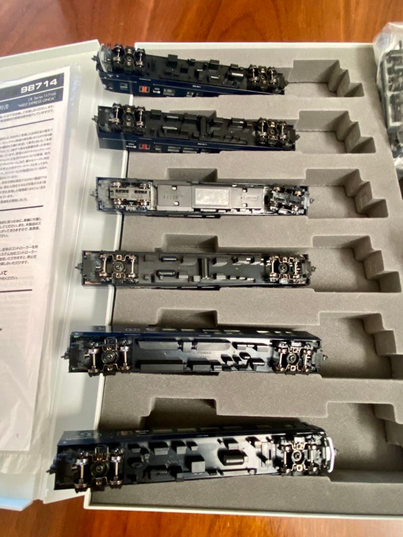 TOMIX 98714 WEST EXPRESS 銀河＋エヌ小屋内装パーツ入