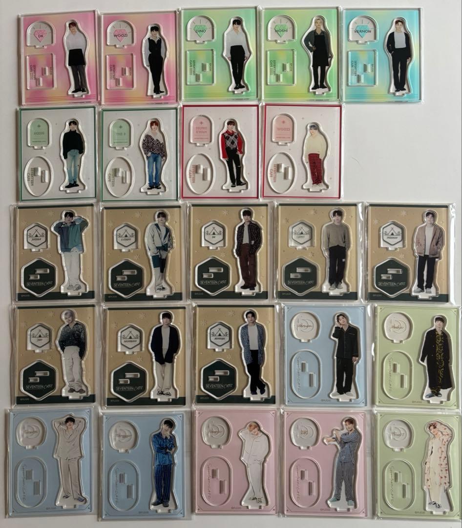 SEVENTEEN アクリルスタンド　24点　まとめ　引退品