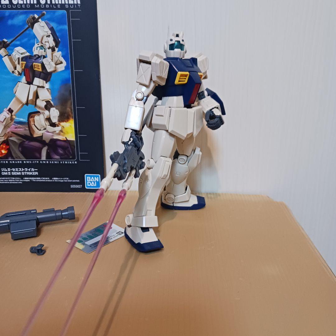 MG 1/100 ジムII セミストライカー ガンプラガンダム の プラモデル