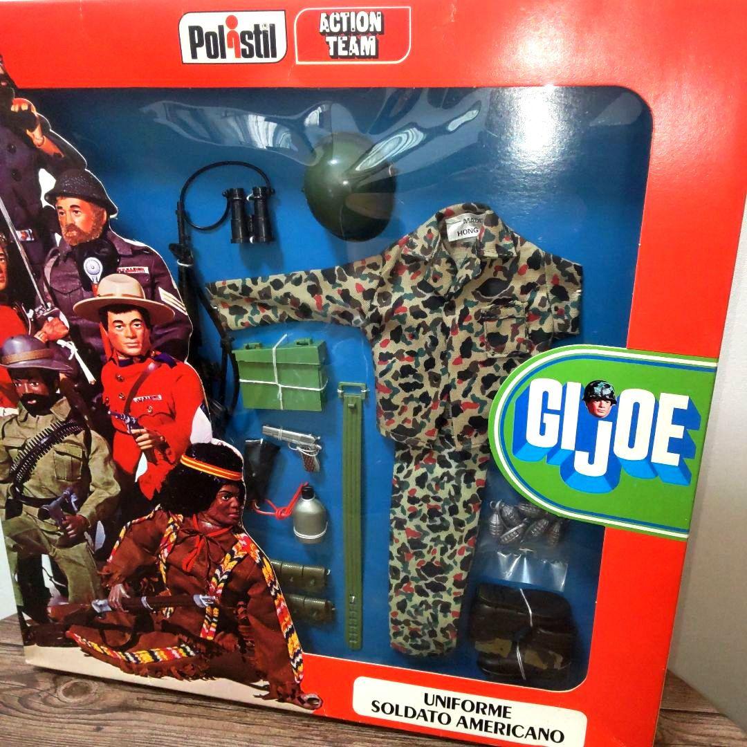 ビンテージ　GIJOE イタリア版　アメリカユニフォーム　1977 ポリスティル