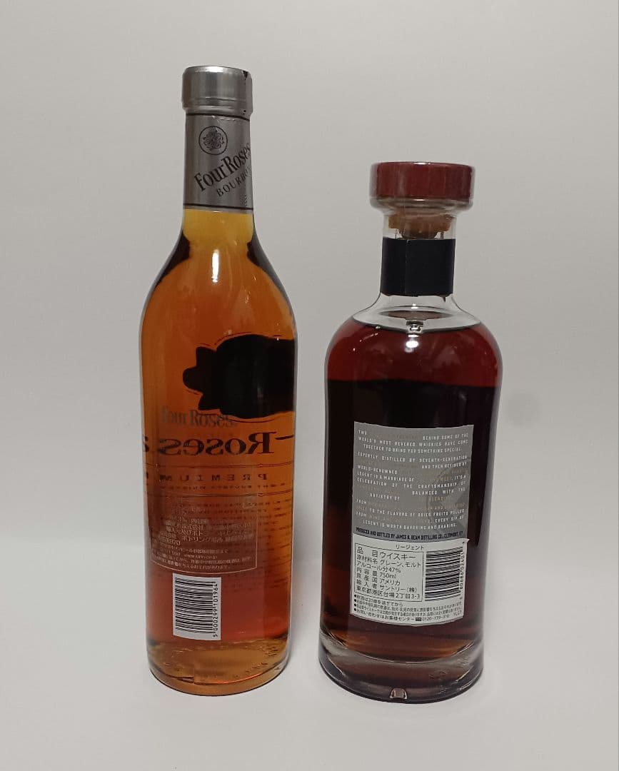 フォア・ローゼズ　プラチナ リージェント　ウイスキー　２本セット