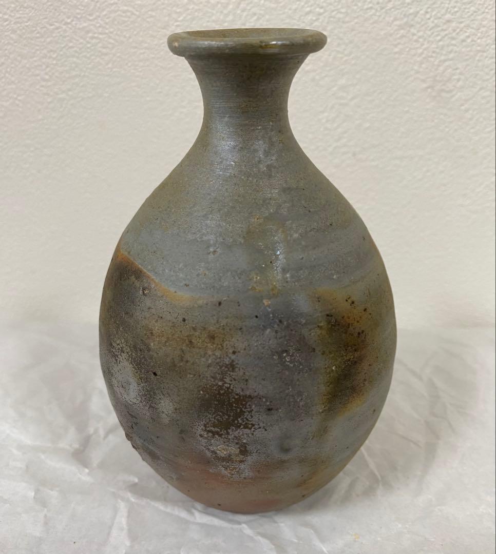 備前焼　人間国宝　藤原啓　徳利