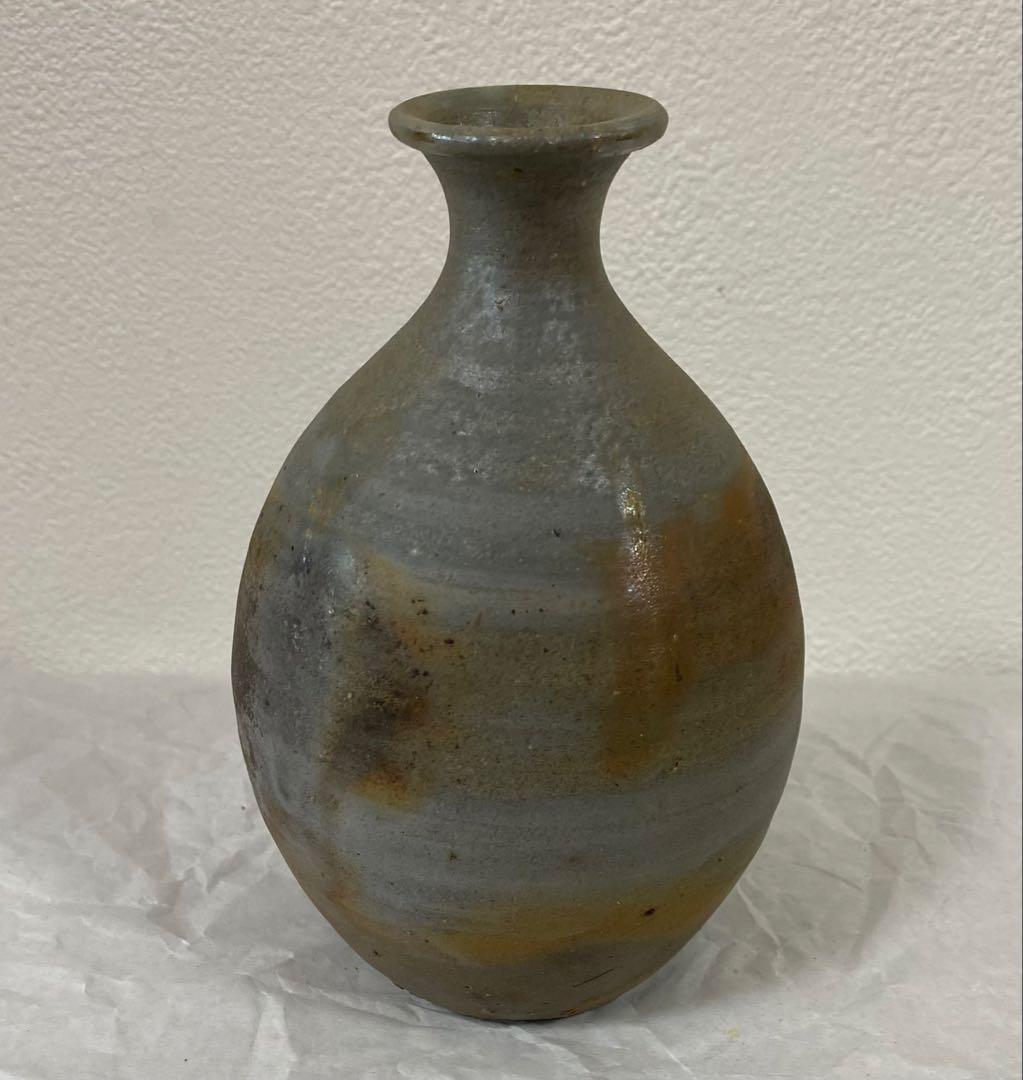 備前焼　人間国宝　藤原啓　徳利