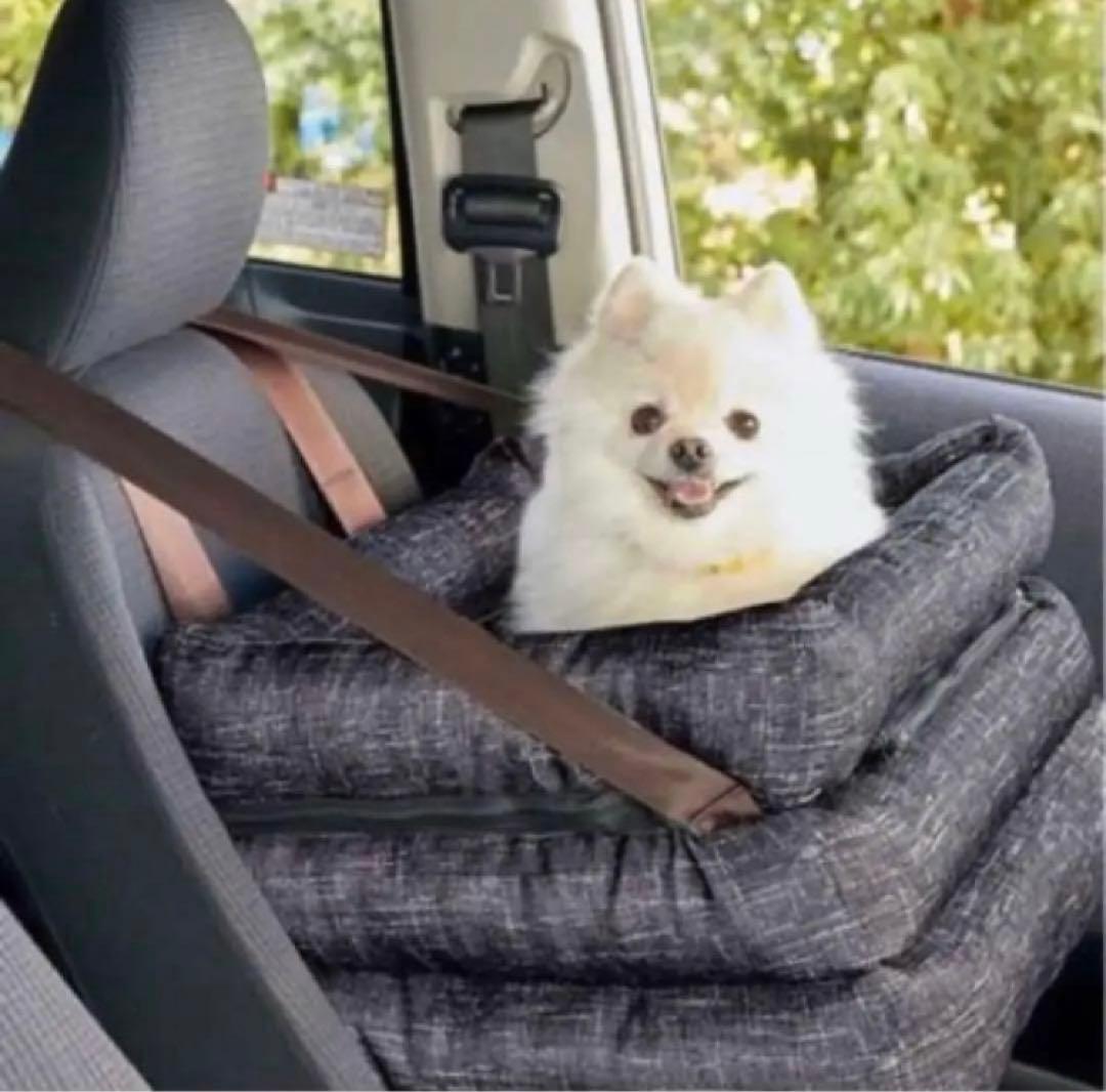 ペピィPEPPY ソファボックス（車窓乗り出し防止ドライブボックス）ブルーグレー