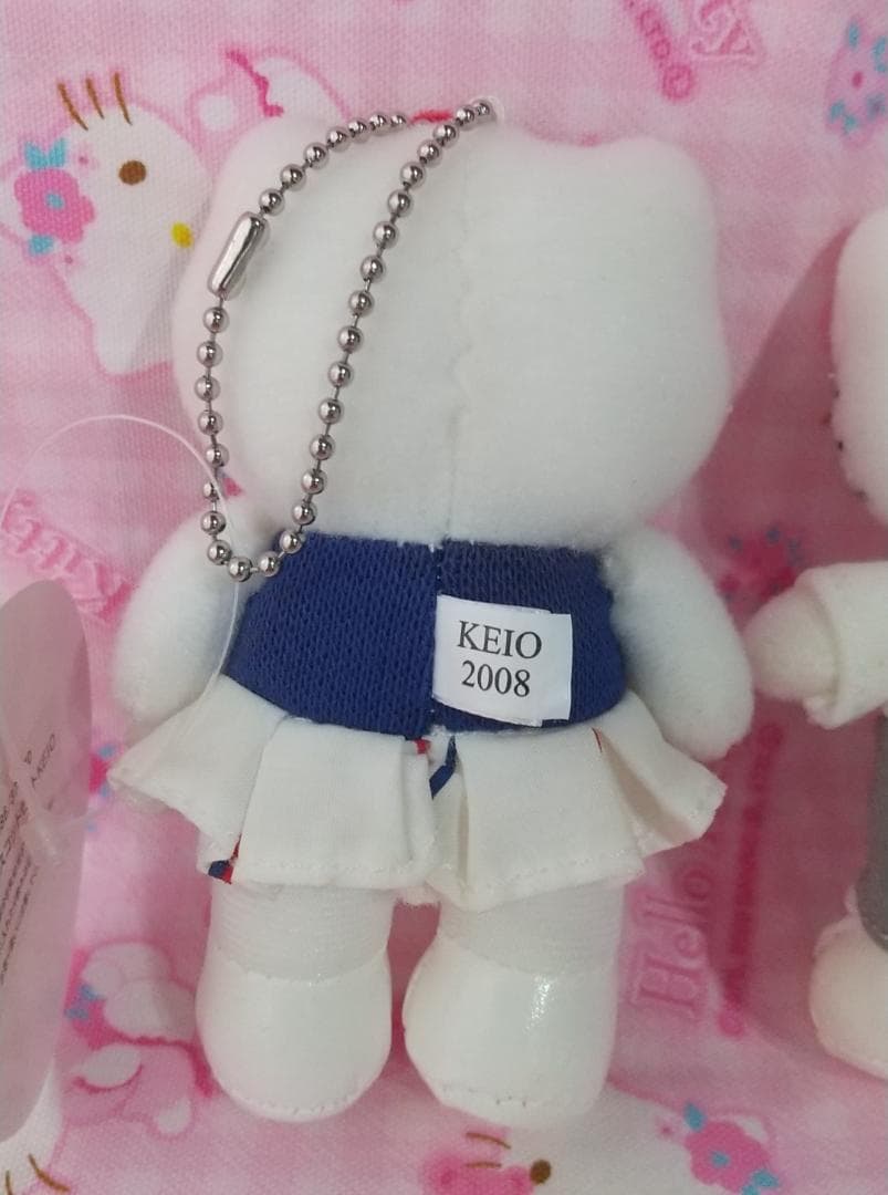 キティ　ダニエル　チアガール　マスコット　ぬいぐるみ　キーホルダー