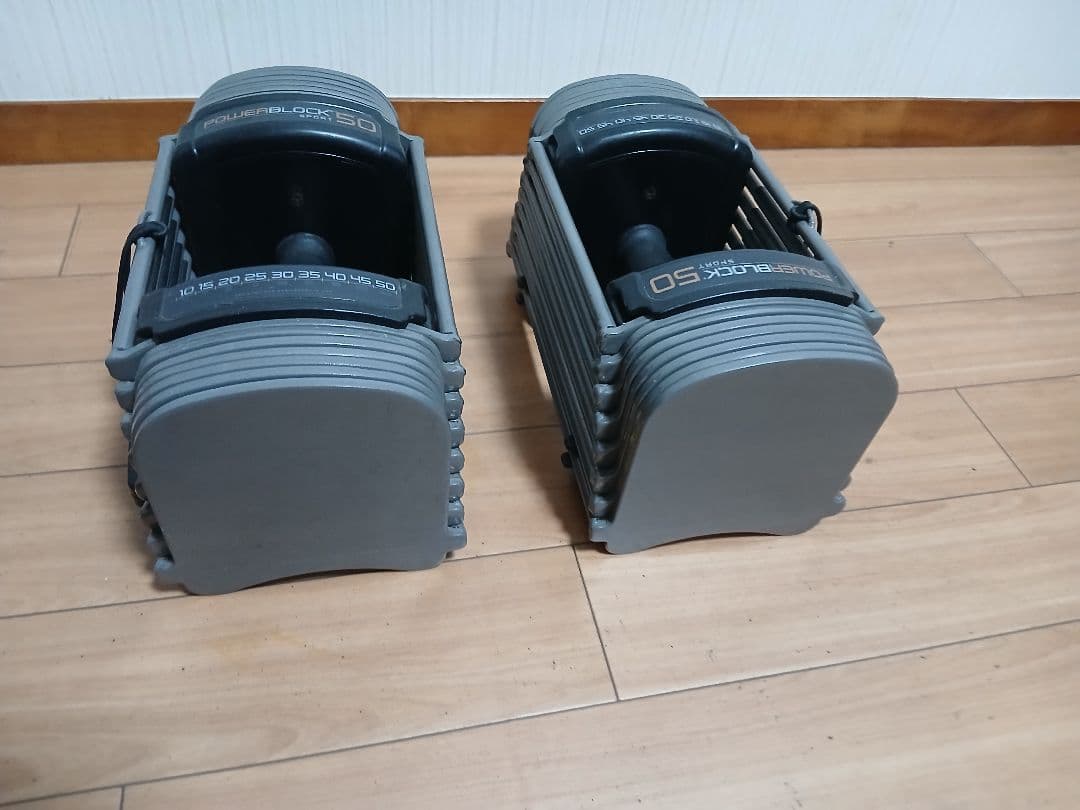 ① POWER BLOCK SP50パワーブロック ダンベル　23kg × 1個