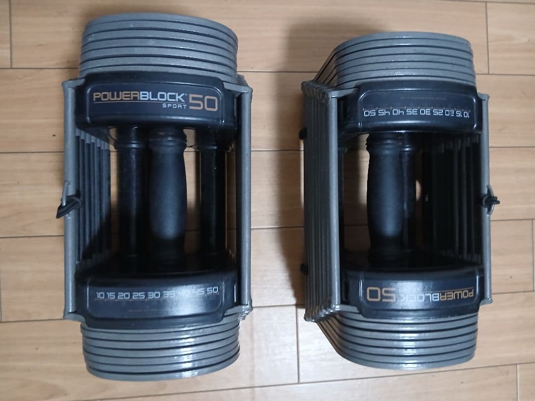 ① POWER BLOCK SP50パワーブロック ダンベル　23kg × 1個