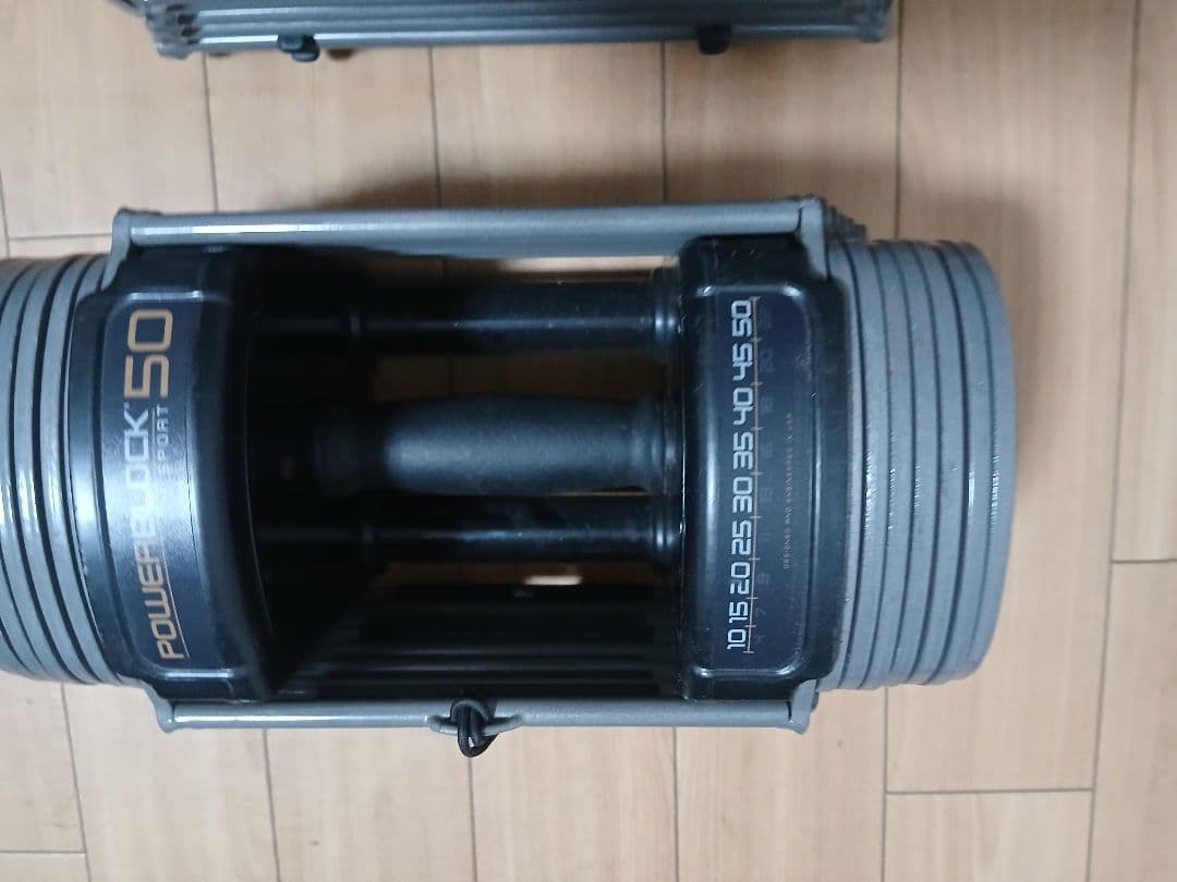 ① POWER BLOCK SP50パワーブロック ダンベル　23kg × 1個