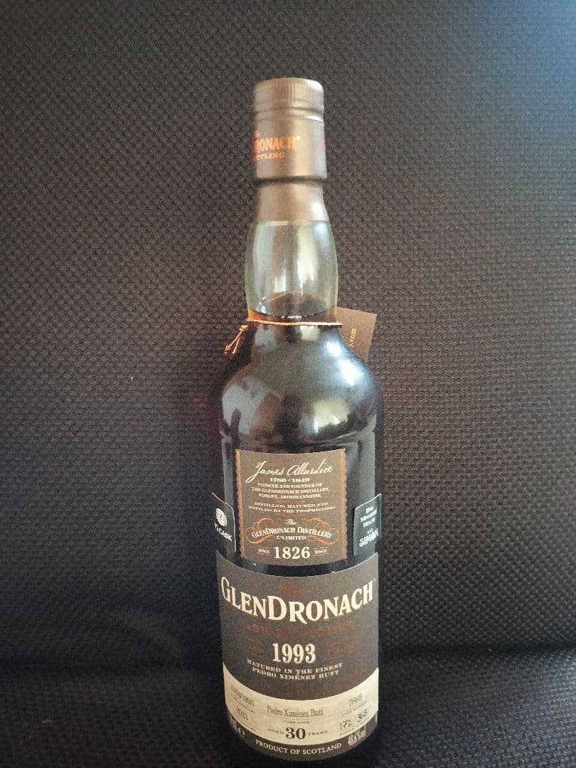 【新品未開栓・完品・限定】グレンドロナック1993 30年 Y’sカスク