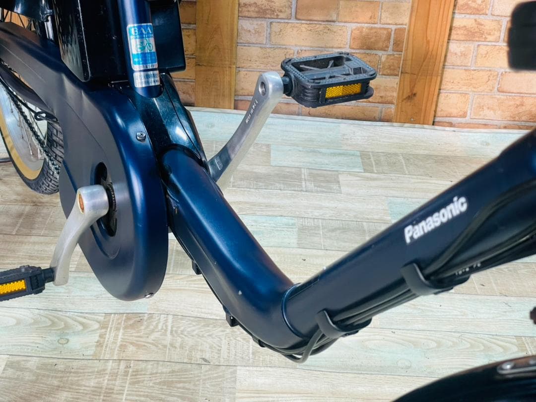 2018ネイビー 超大容量 パナソニック 子供乗せ電動アシスト自転車 H3326