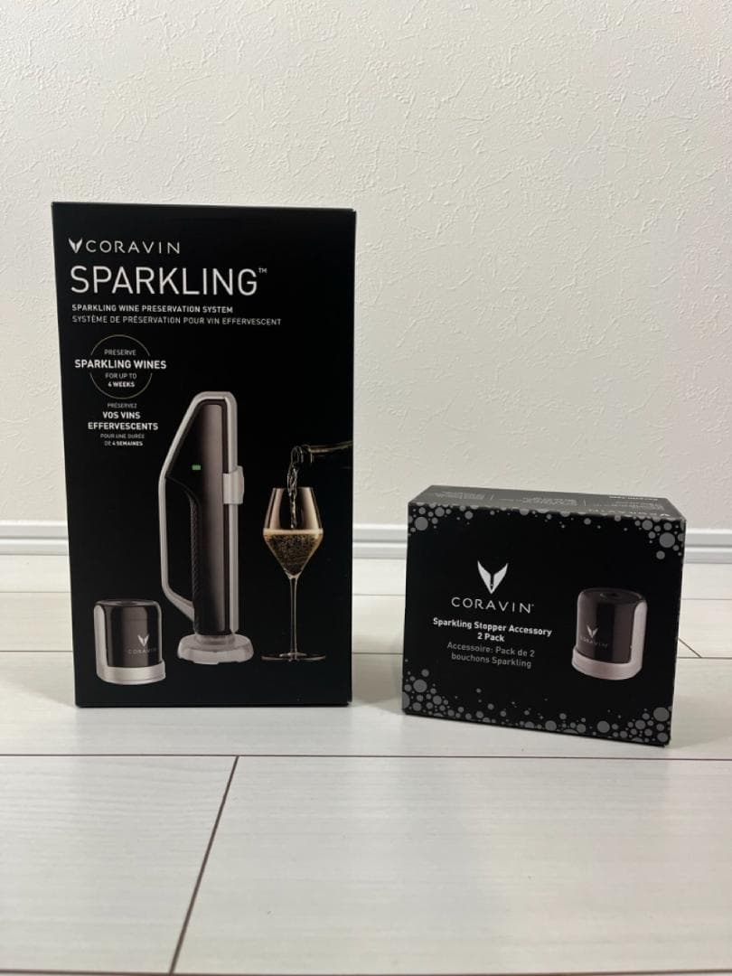 Coravin スパークリングワイン保存システム - ワインを4週間保存