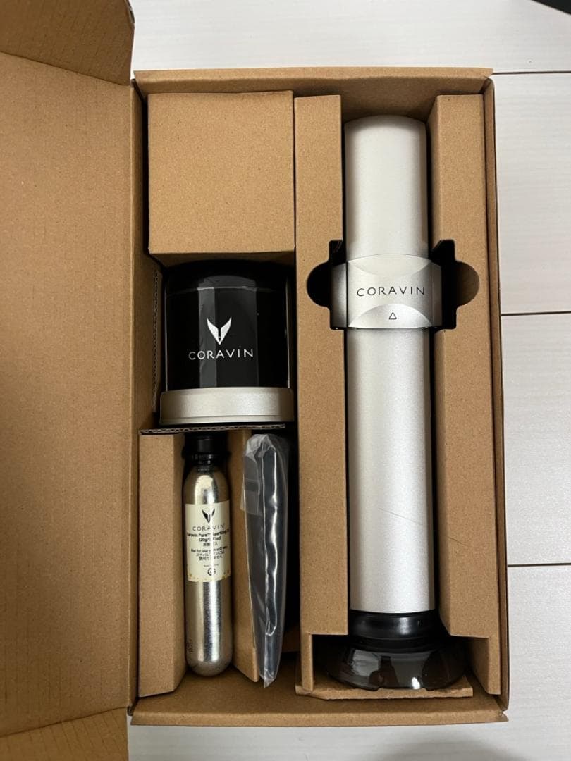 Coravin スパークリングワイン保存システム - ワインを4週間保存