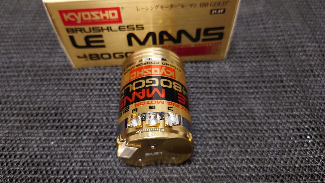 KYOSHO LE MANS 480 GOLD ブラシレスモーター
