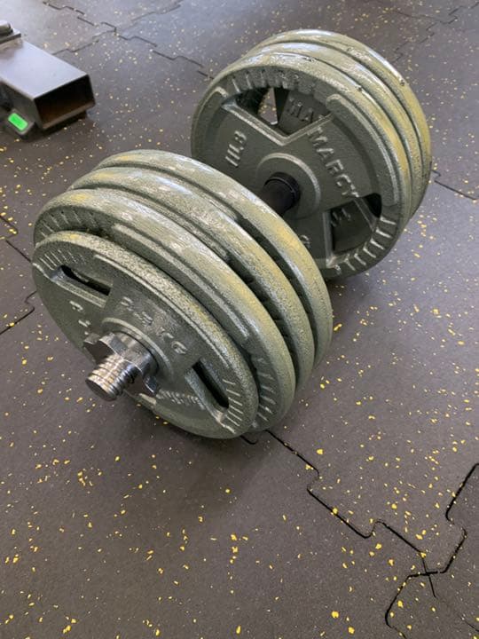 スクリューダンベル　37.2kg 2個