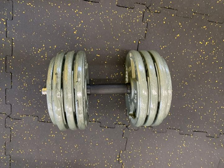 スクリューダンベル　37.2kg 2個