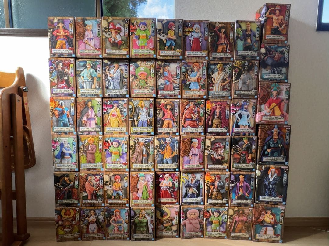 ワンピース フィギュア グラメン　プライズ　ワノ国　セット