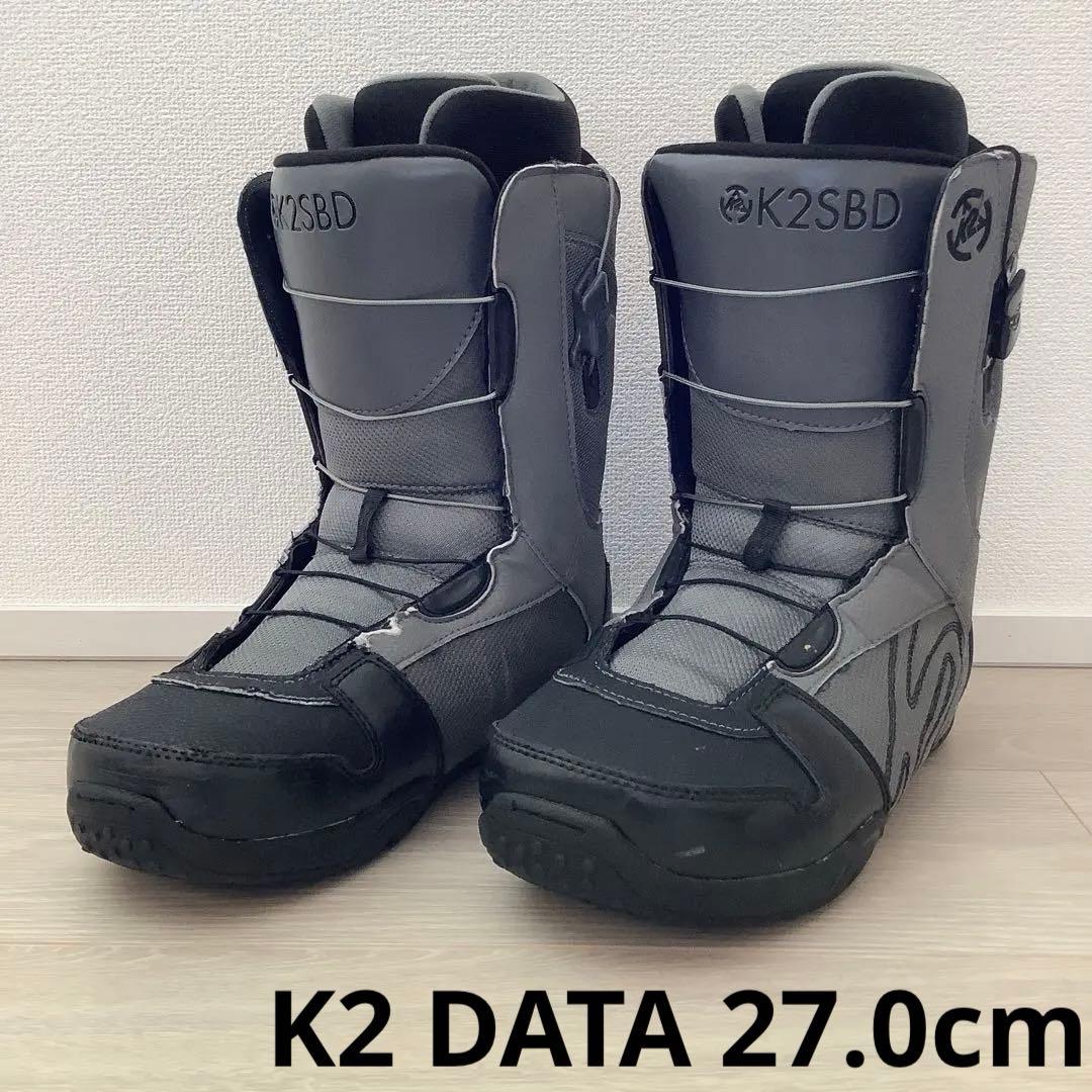 022 K2 DATA 27.0cm メンズスノーボードブーツ