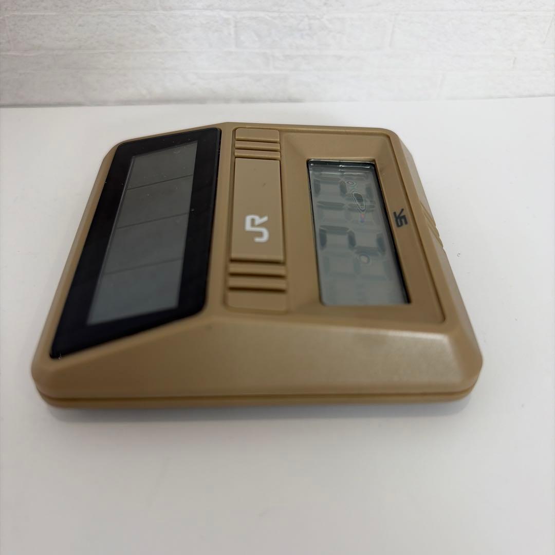 ＪＲ　鉄道 ソーラー デジタル 温度計　【希少・レア品】