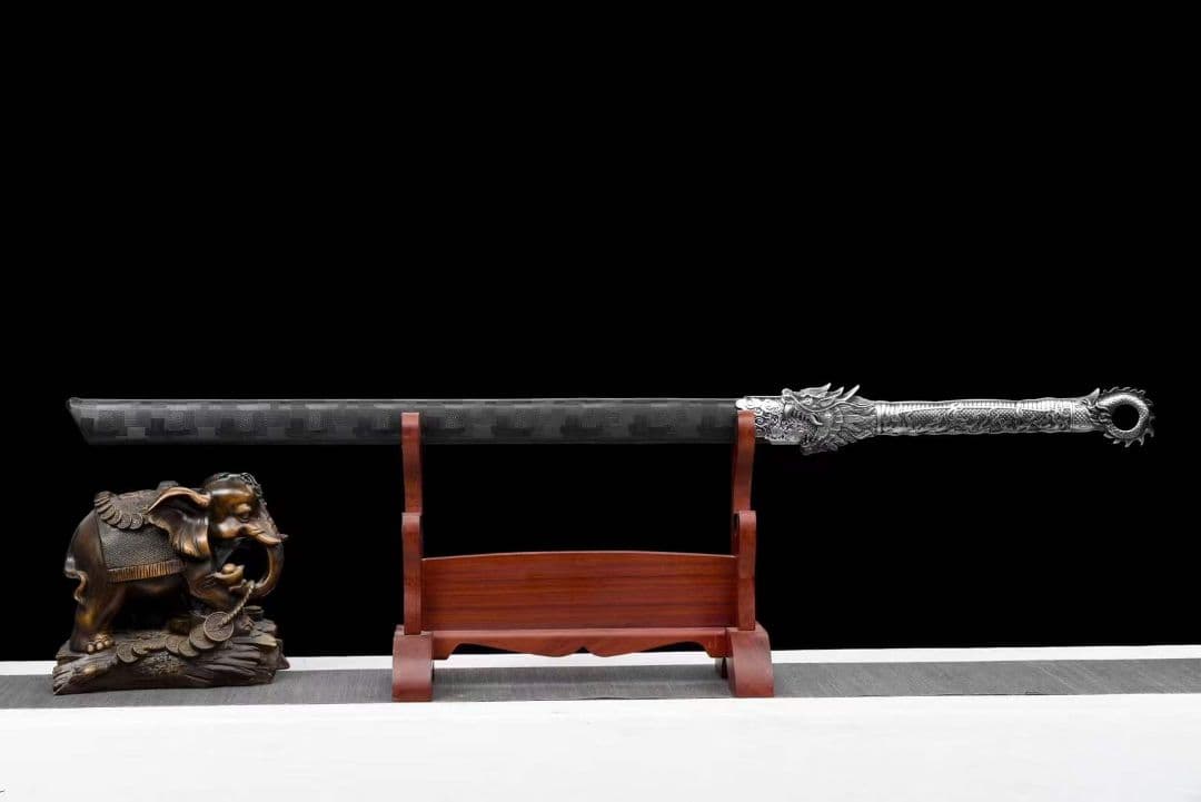 『魔龍』20230380 古兵器  武具　刀装具　日本刀　模造刀 居合刀 長尺