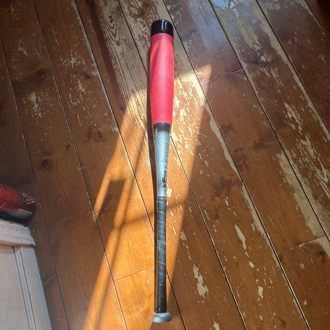 Mizuno S.B.B. 軟式バット 赤グリップ