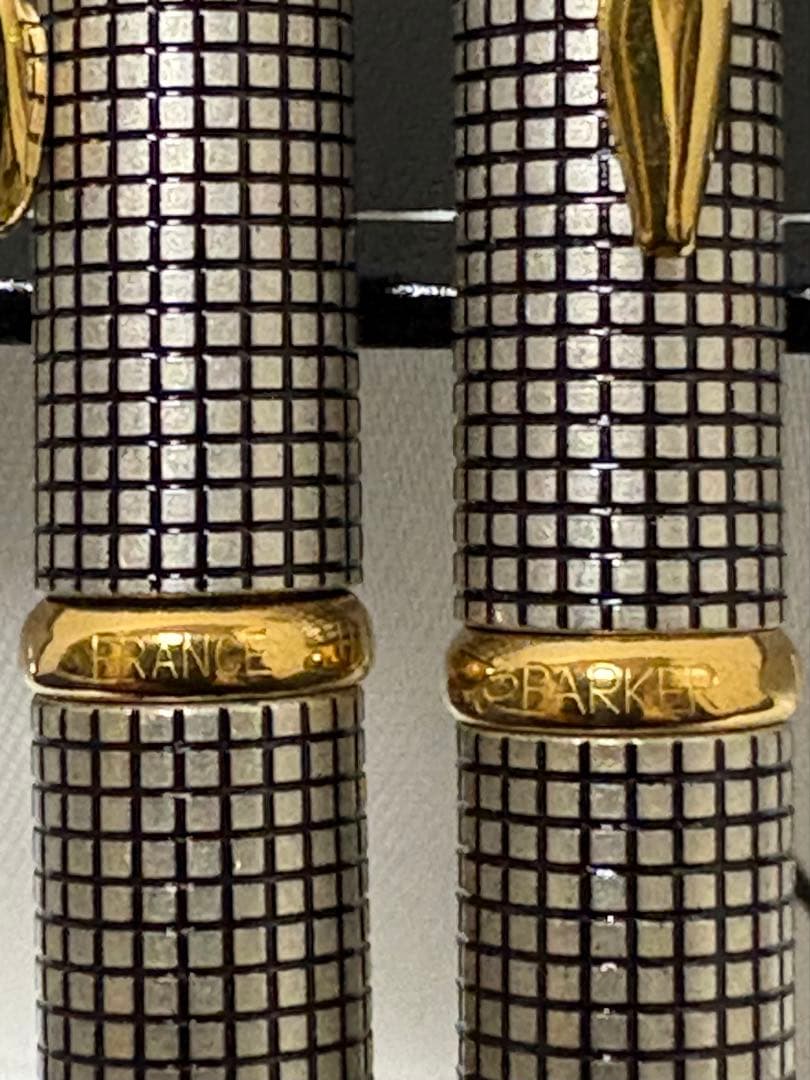 パーカー　インシグニア　シズレ　スターリングシルバー　2本セット 美品