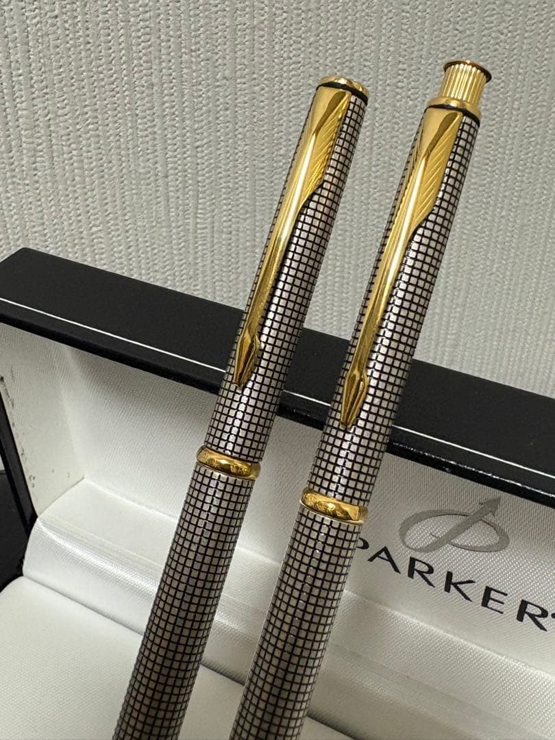 パーカー　インシグニア　シズレ　スターリングシルバー　2本セット 美品