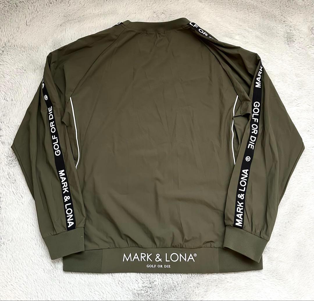 【美品】マークアンドロナ セットアップ サイドライン ロゴ スカル 50 XL