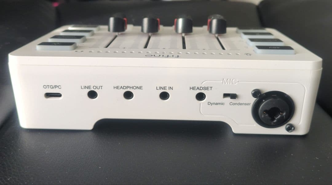 fifine AM8 マイク + SC3 オーディオミキサー　配信セット