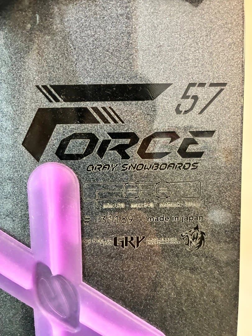 スノボード3点セット　アルペン