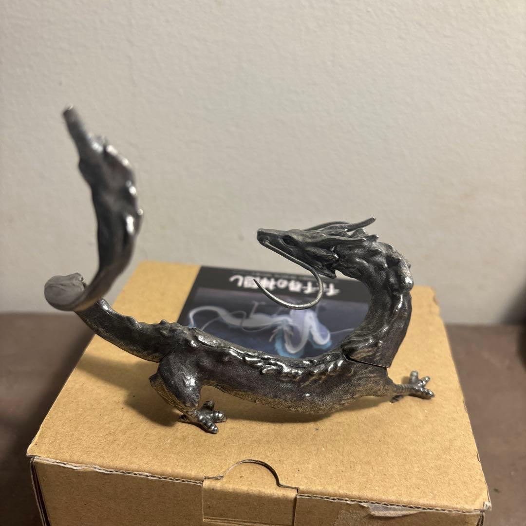 千と千尋の神隠し　ハク　オブジェ　ピューター　レア　廃盤