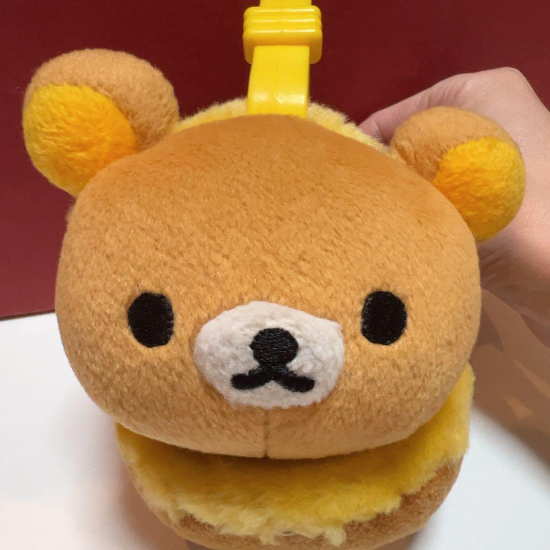 激レア　初期　リラックマ　顔型　フェイス　イヤーマフ　耳当て　糸目　両顔違い