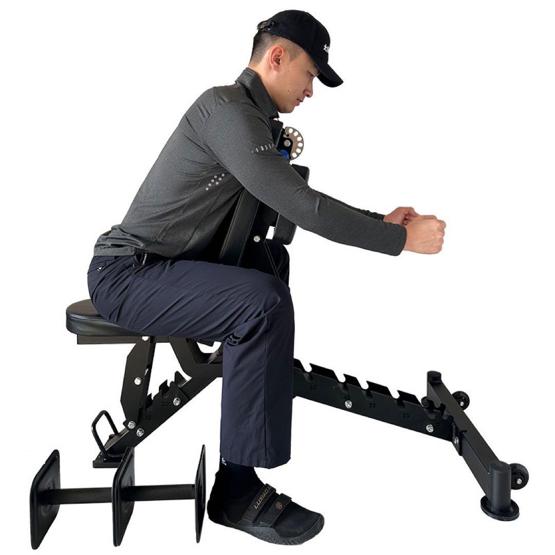 S.Y業務用 インクラインベンチ ベンチプレス ロウイング