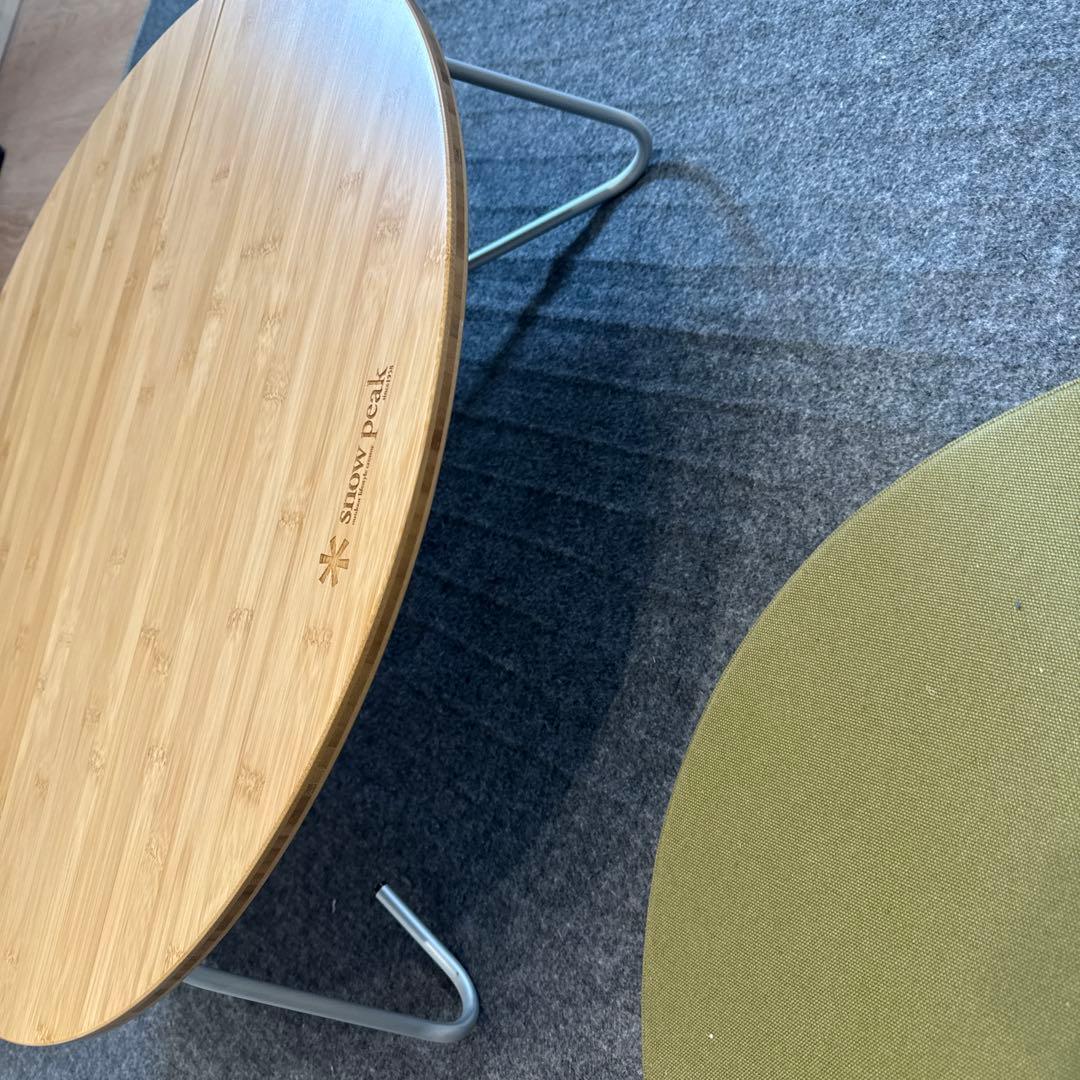 ちゃぶ台M+座布団　スノーピーク　25年秋購入