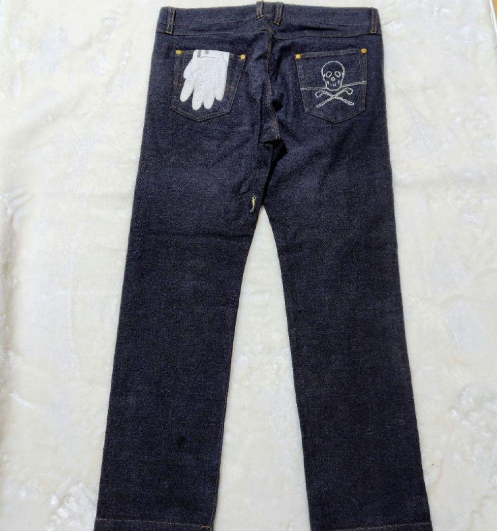 美品　MARK&LONA マークアンドロナ　ストレッチストレートパンツ　XL