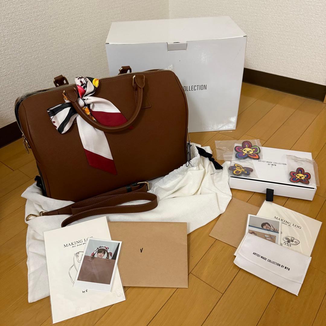 BTS アーティストメイドコレクション V バッグ ブローチ