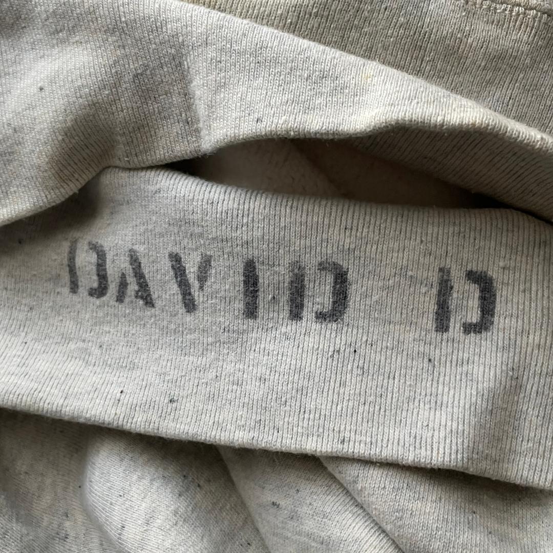 1940s US NAVY スウェット 上下セットアップ 前V 大戦