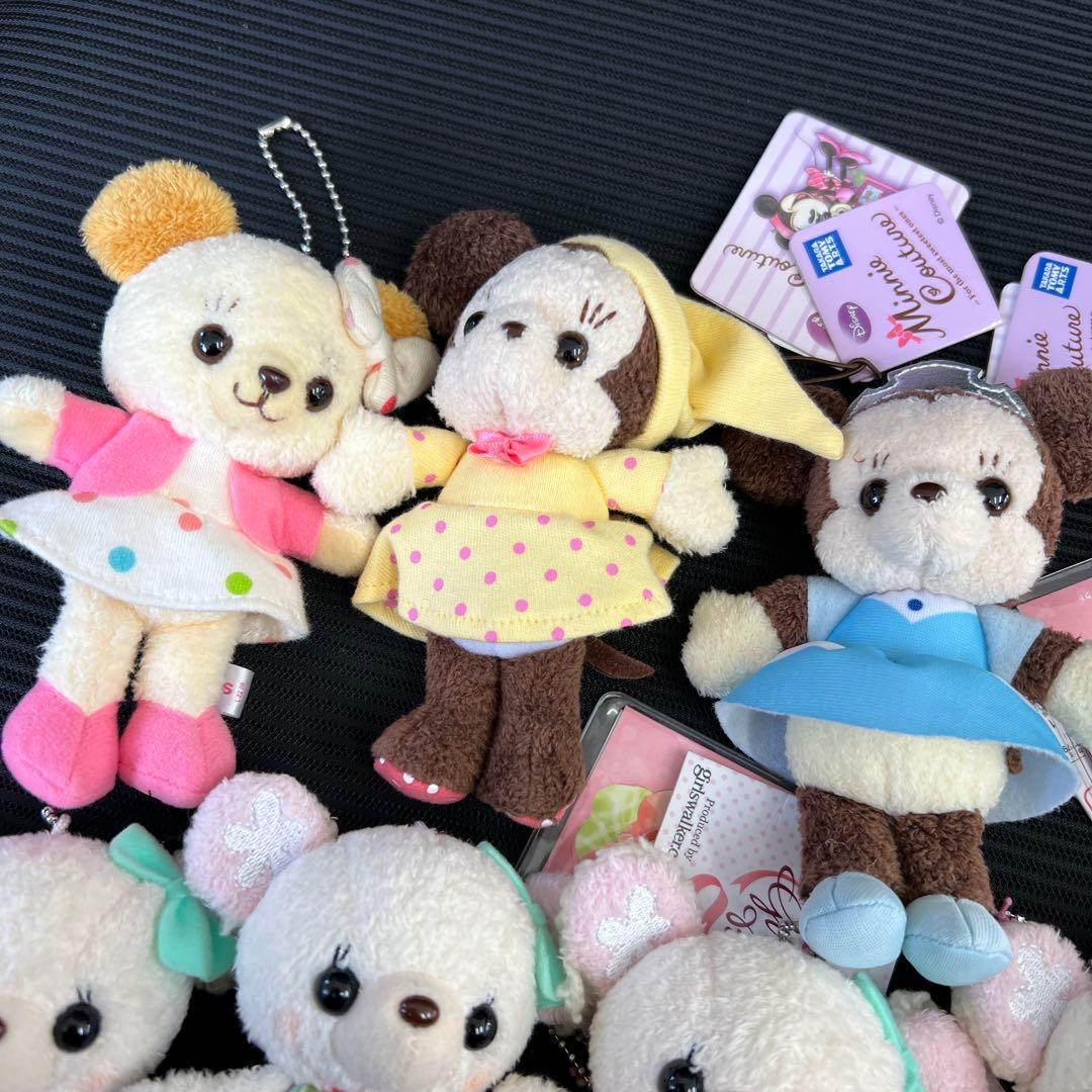 ディズニー　ミニー　ガーリーベア　マスコット