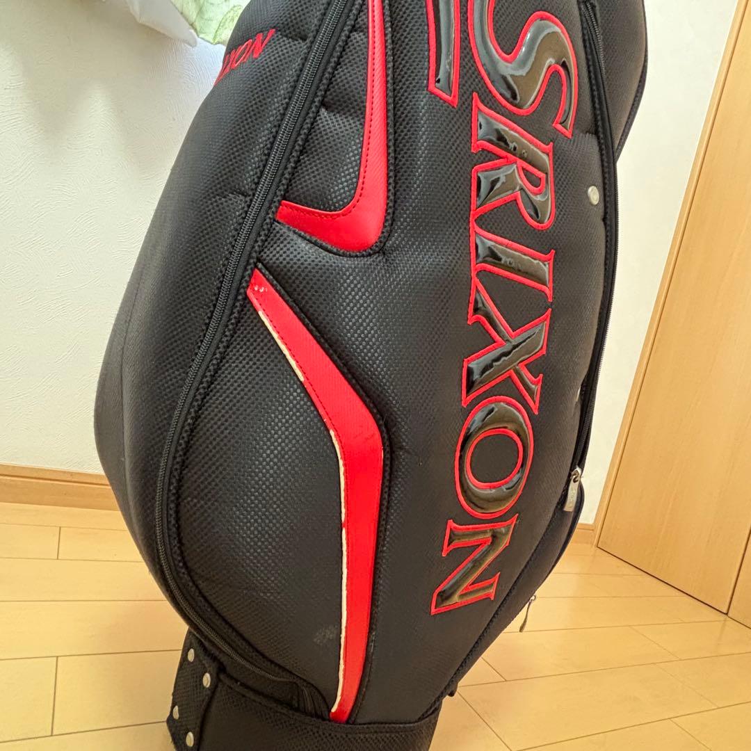 み*ん様 SRIXON キャディバッグ 黒 赤