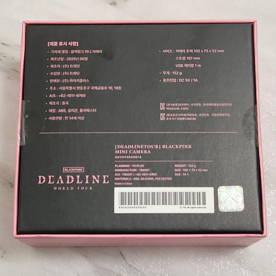 BLACKPINK DEADLINE ソウルコン CAMERA ミニカメラ