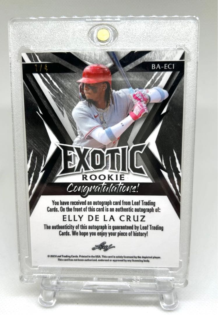 【４枚限定】ELLY DE LA CRUZ AUTO エリーデラクルーズ