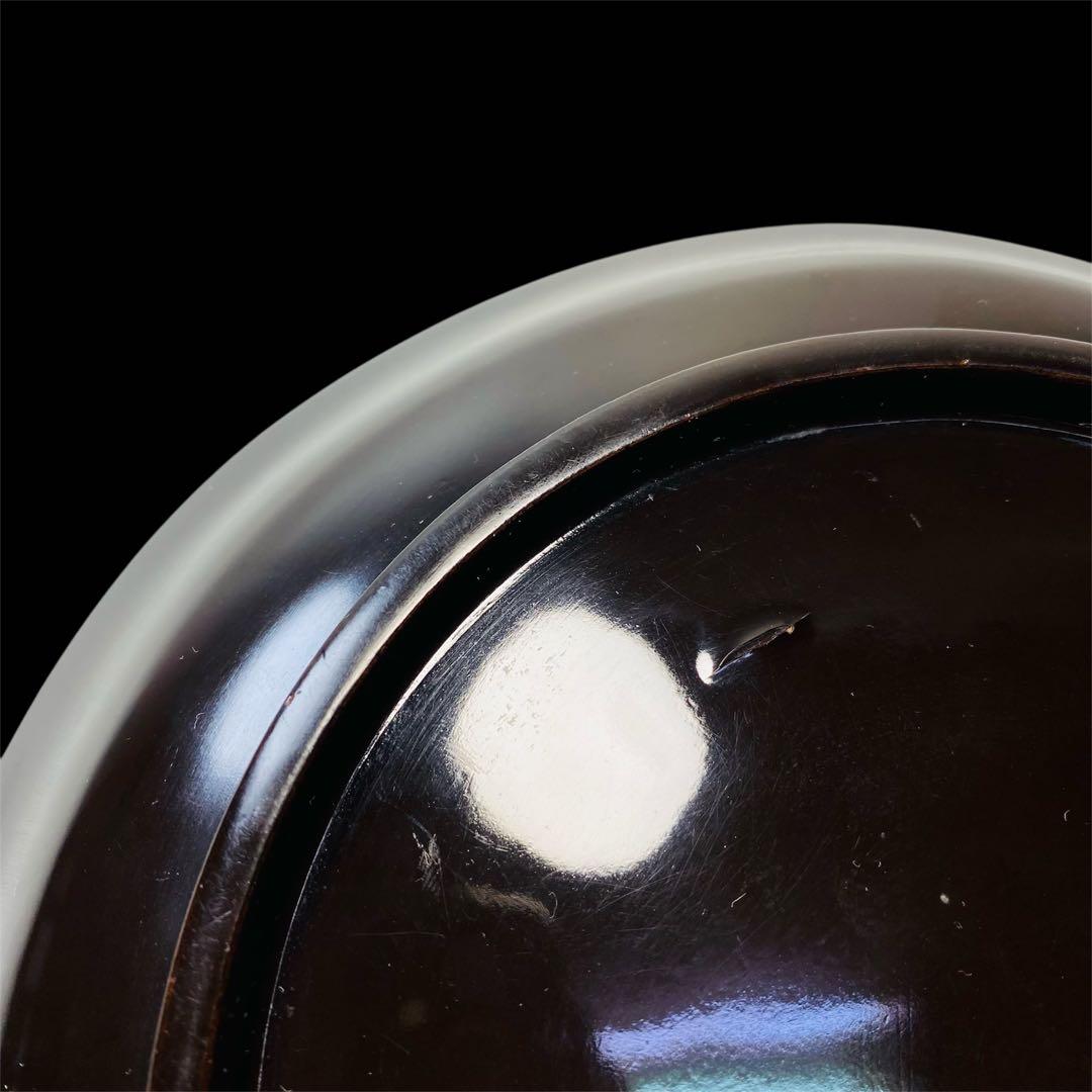 中国古玩 倶利堆朱盆 丸盆 漆器 漆芸 骨董品 時代品 美術品