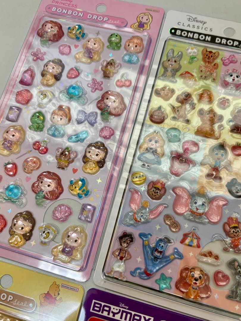 ボンボンドロップシール ディズニー　第2弾 全種 コンプリートセット