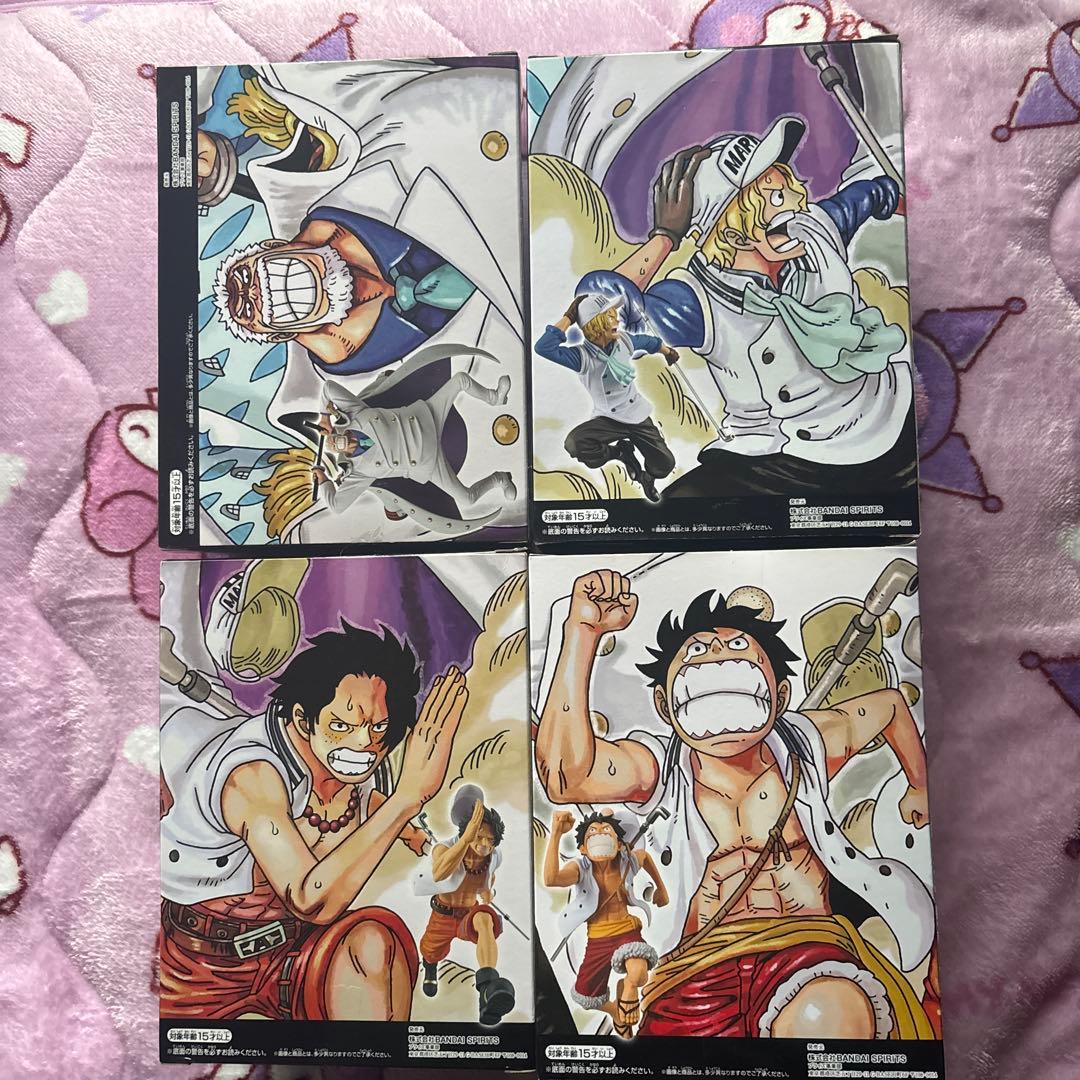 ワンピース 夢の一枚 フィギュア 全4種